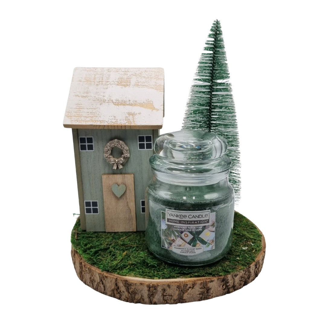 Yankee Candle centrotavola Natale verde