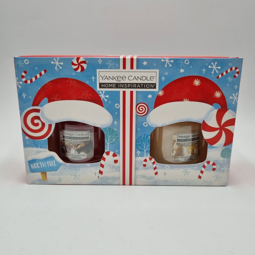 Yankee Candle - Home Inspiration Confezione Natale di 2 Candele