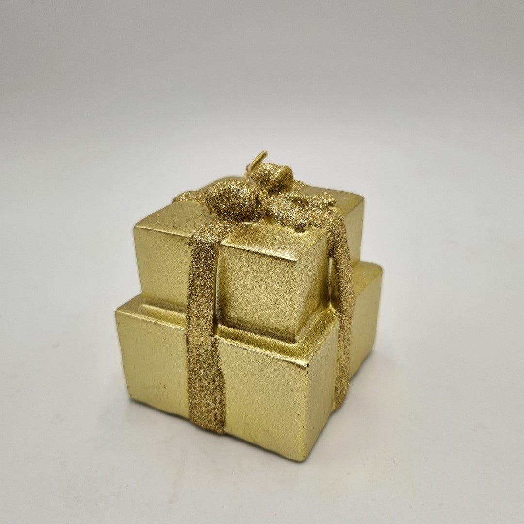 Set Natale candela, sfera e quadretto