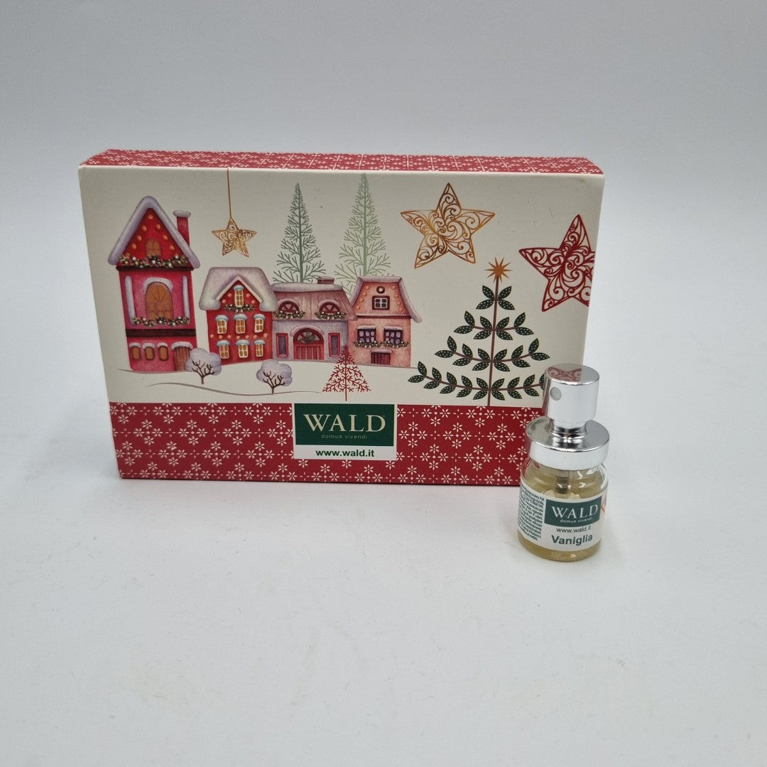 Addobbo luna con nastro blu e profumo 5 ml
