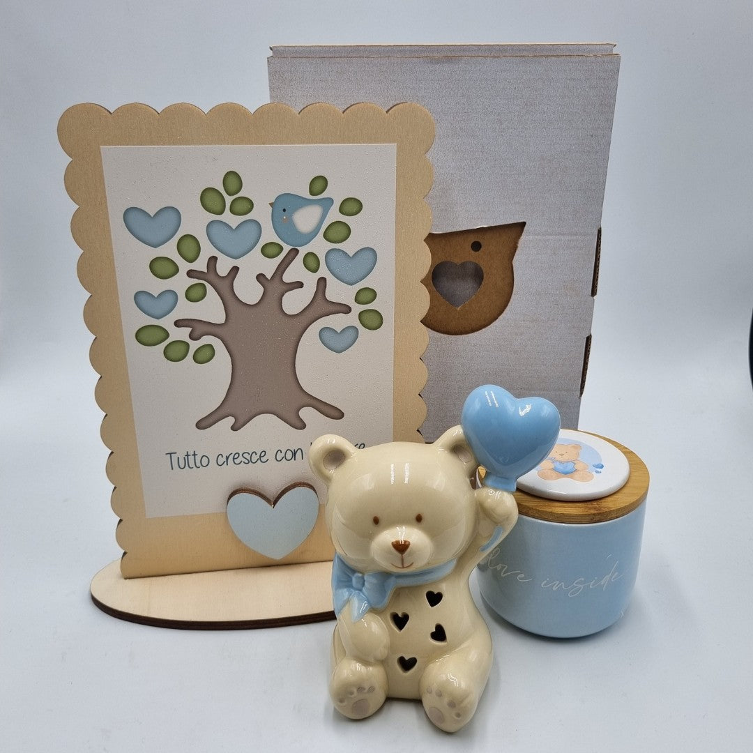Set orsetto celeste