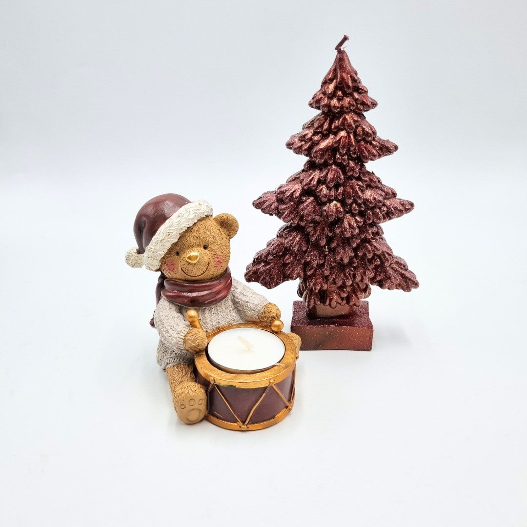Set di Natale orsetto ed albero
