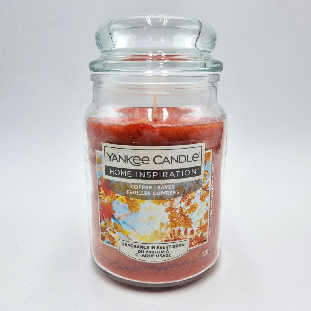 Yankee Candle Copper Leaves giara grande