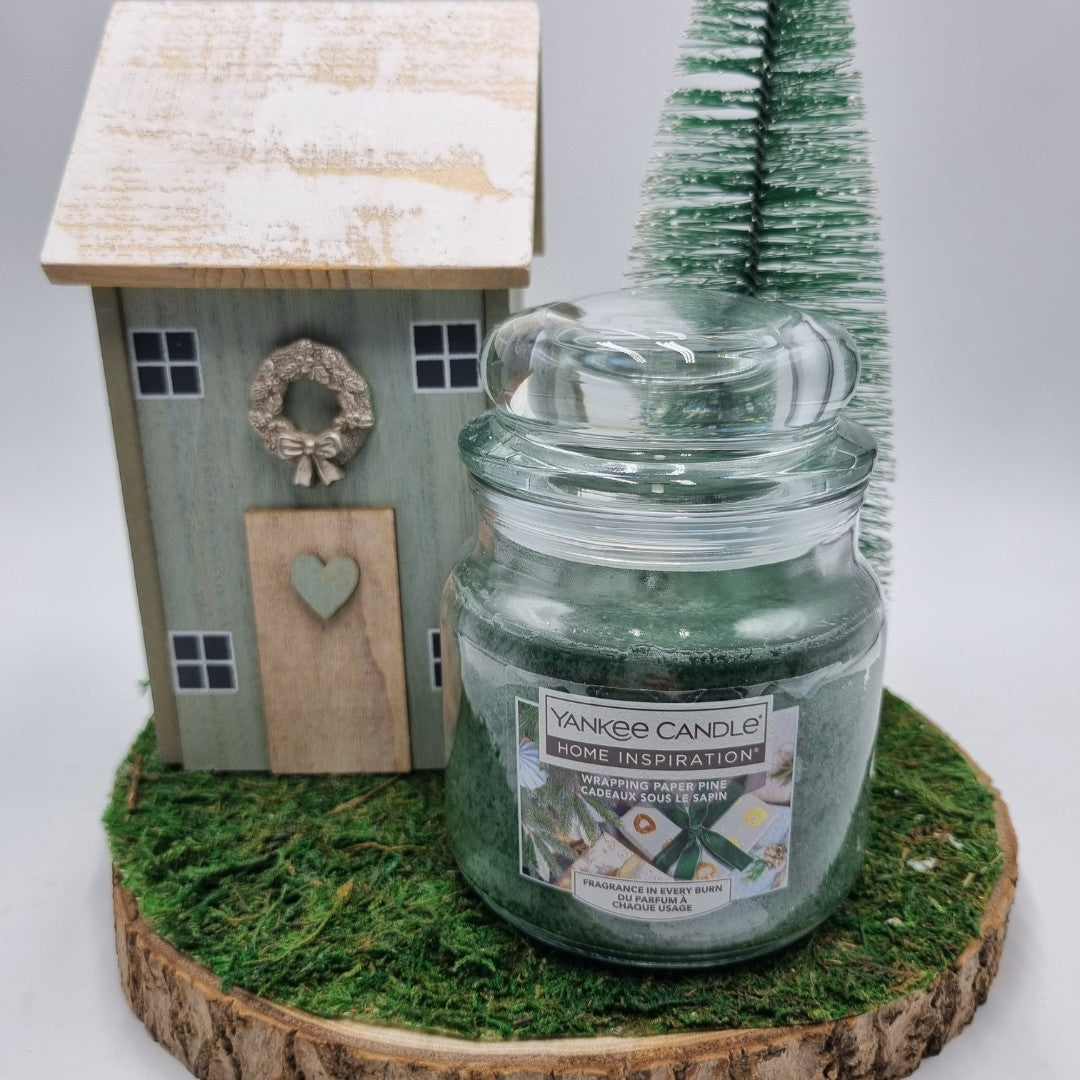 Yankee Candle centrotavola Natale verde
