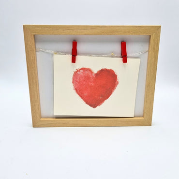 Portafoto e magnete cuore
