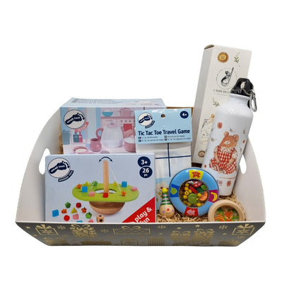 cesta dei giochi bimba