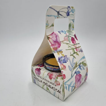 Set "bouquet", candela profumata, potpourri, tavolette profumate e saponetta