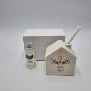 Scatola regalo con profumatore Wald casetta